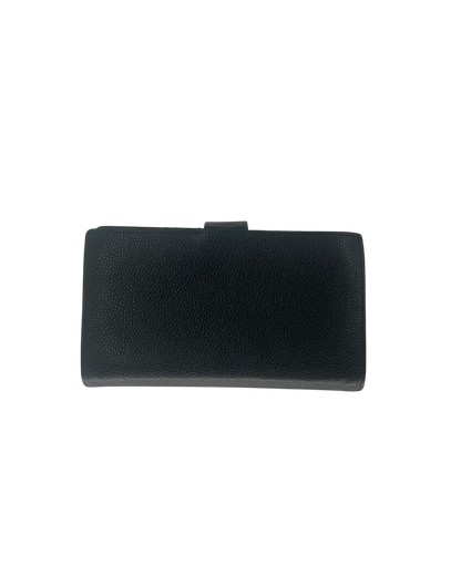 Chanel Portefeuille en cuir noir
