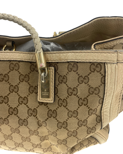 Gucci sac à main beige