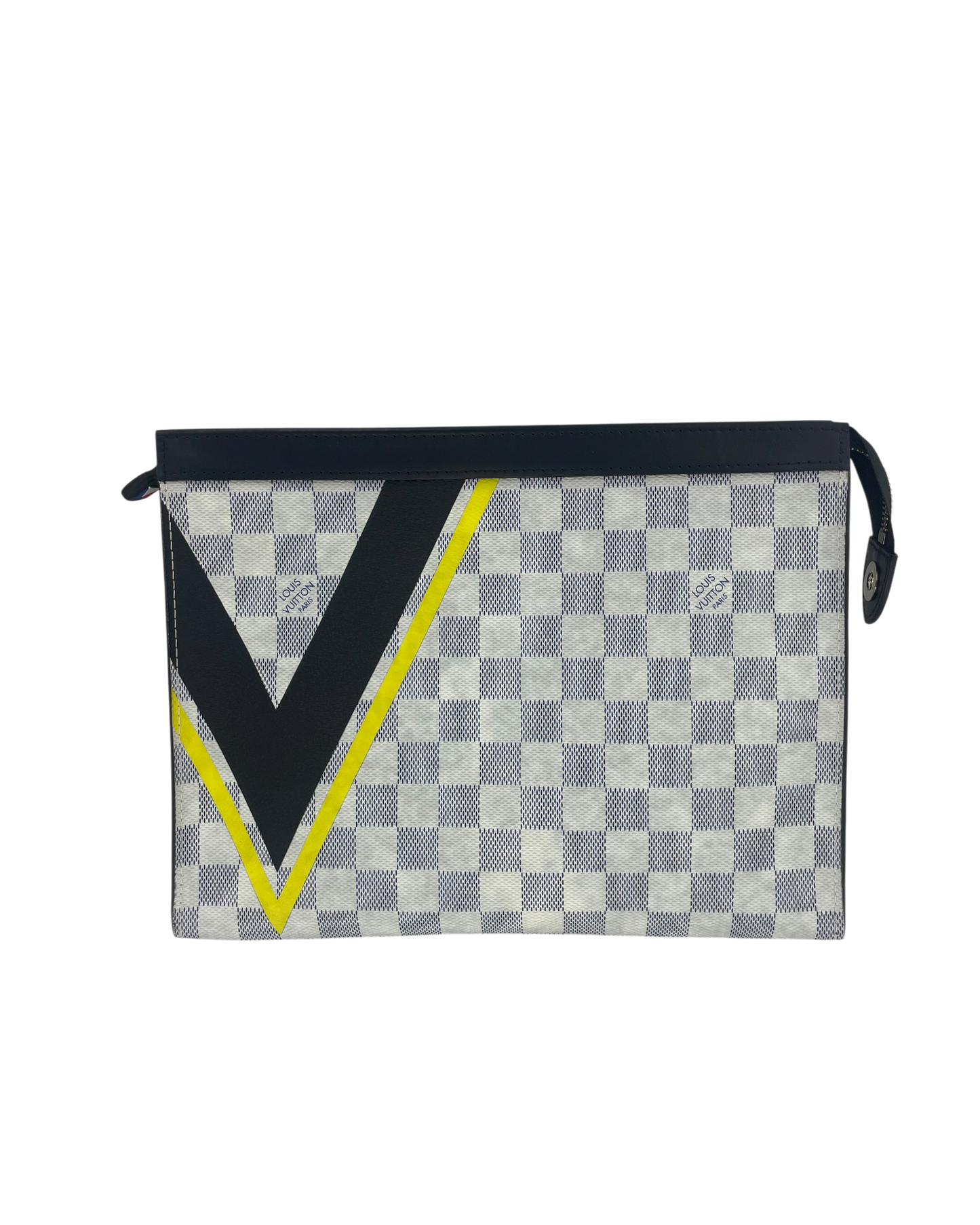 Louis Vuitton Pochette damier blanc