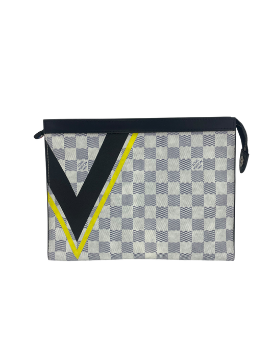 Louis Vuitton Pochette damier blanc