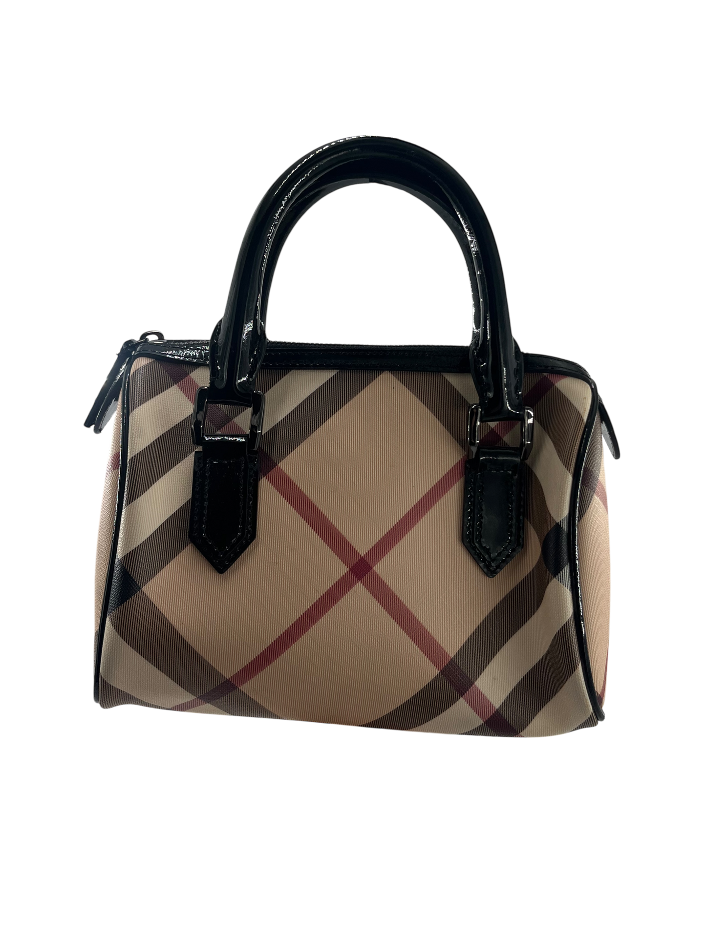 Burberry sac en cuir the barrel