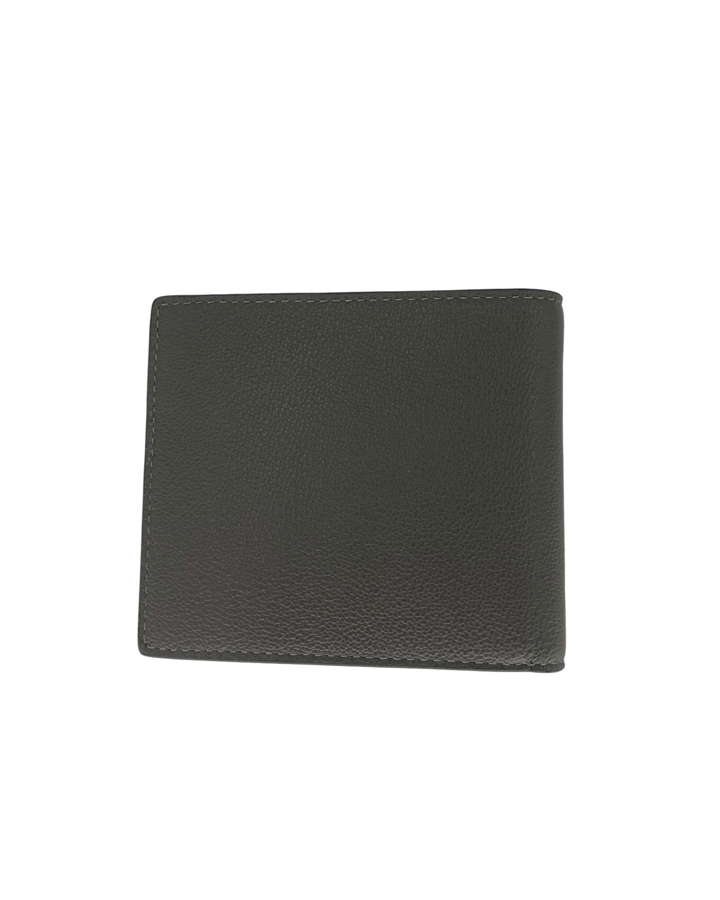 Burberry Portefeuille en cuir gris