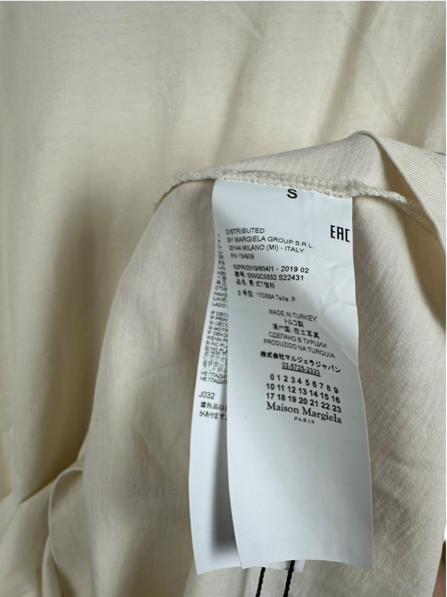 T-shirt Maison Margiela