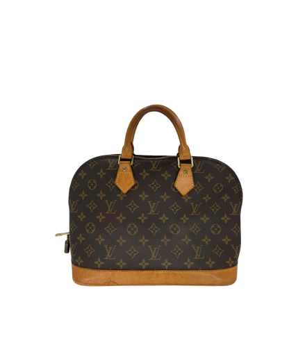 Louis Vuitton Sac à main Alma marron
