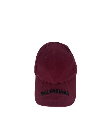 Balenciaga Casquette bordeaux
