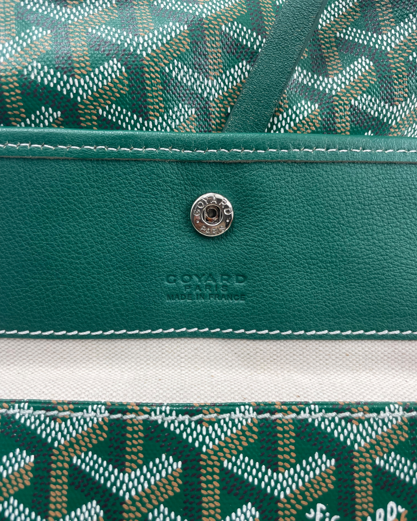 Goyard Sac à main Saint Louis vert