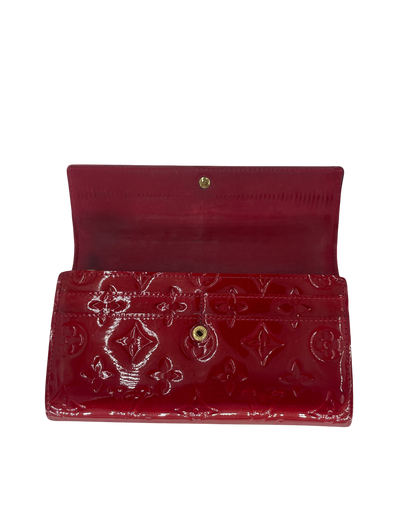 Louis Vuitton Porte-monnaie Sarah cuir vernis
