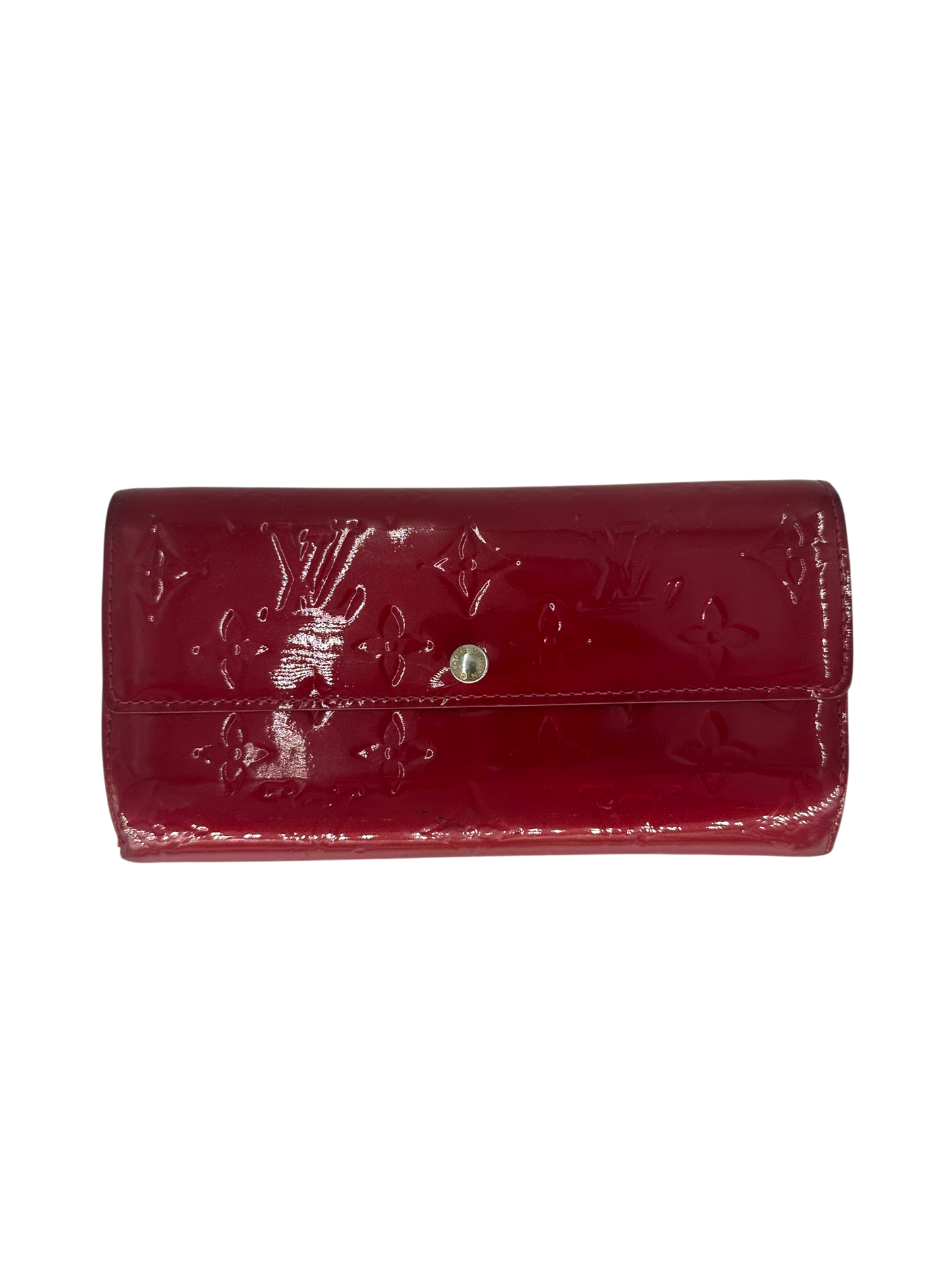 Louis Vuitton cuir vernis portefeuille