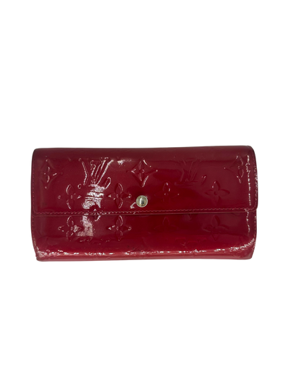 Louis Vuitton cuir vernis portefeuille
