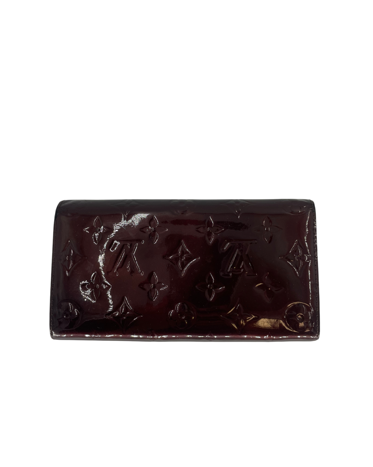 Louis Vuitton Portefeuille Sarah cuir vernis