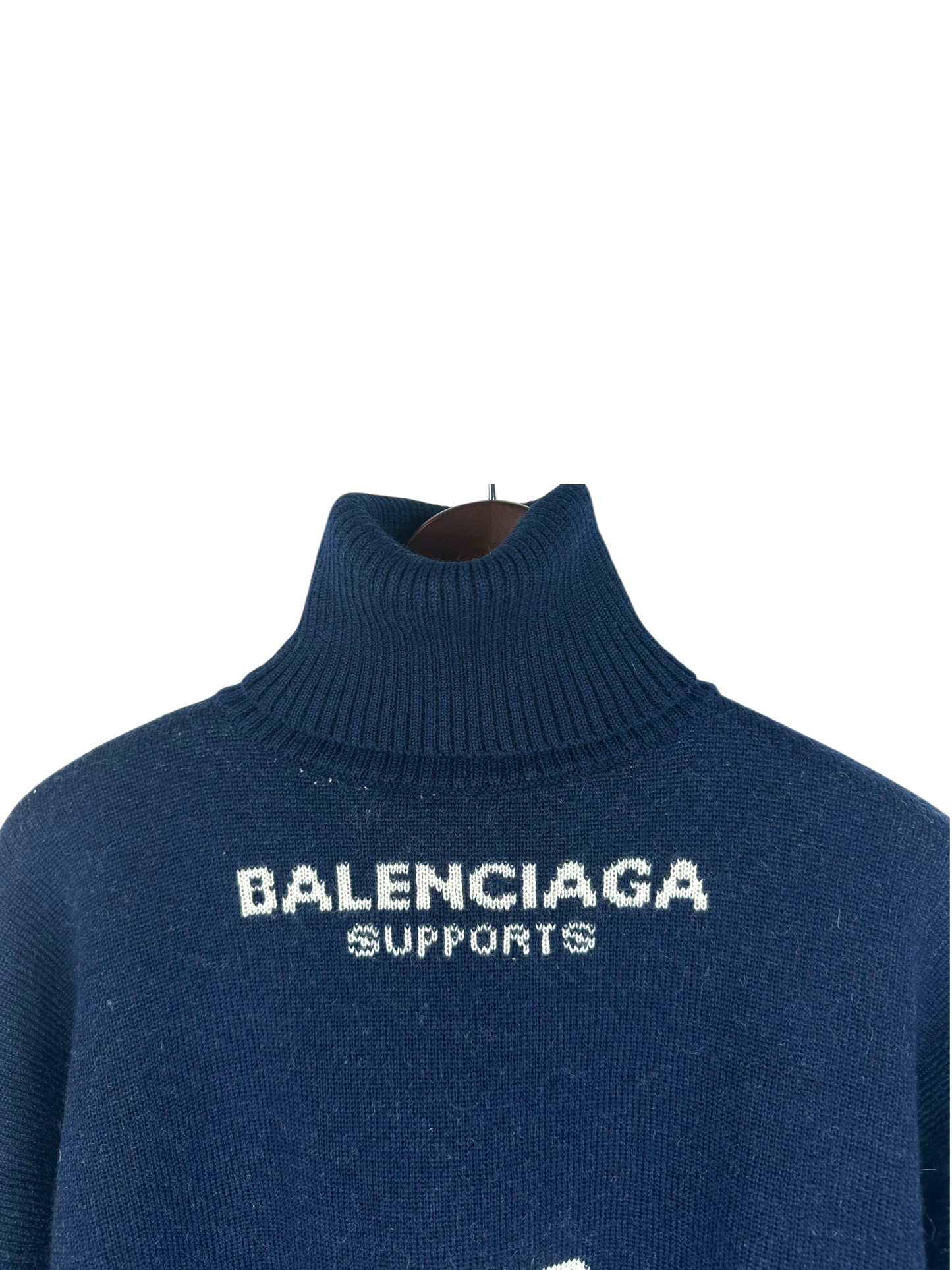 Balenciaga pull à col roulé