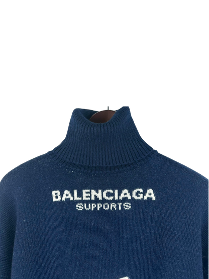 Balenciaga pull à col roulé