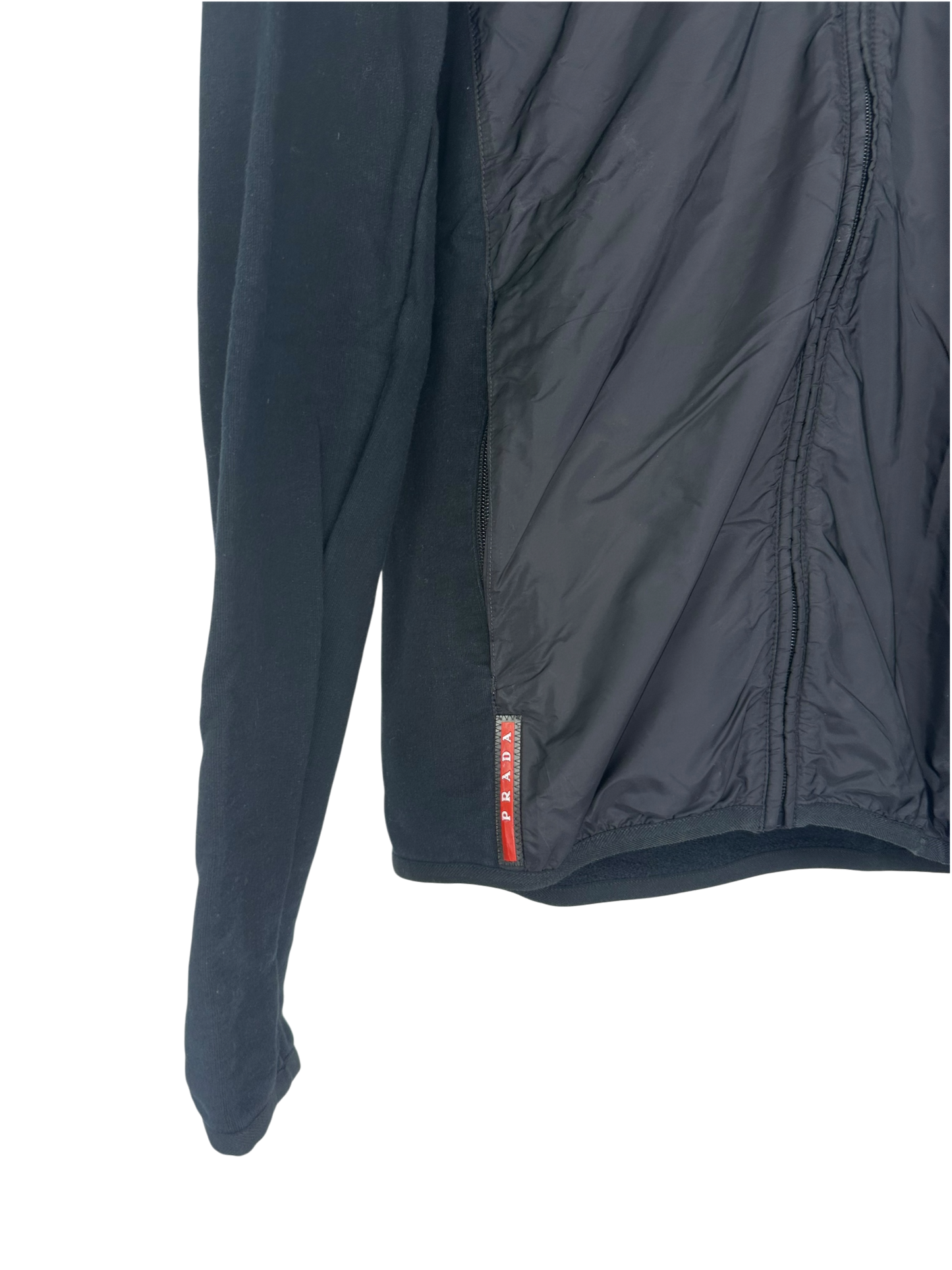 Prada veste bi-matière