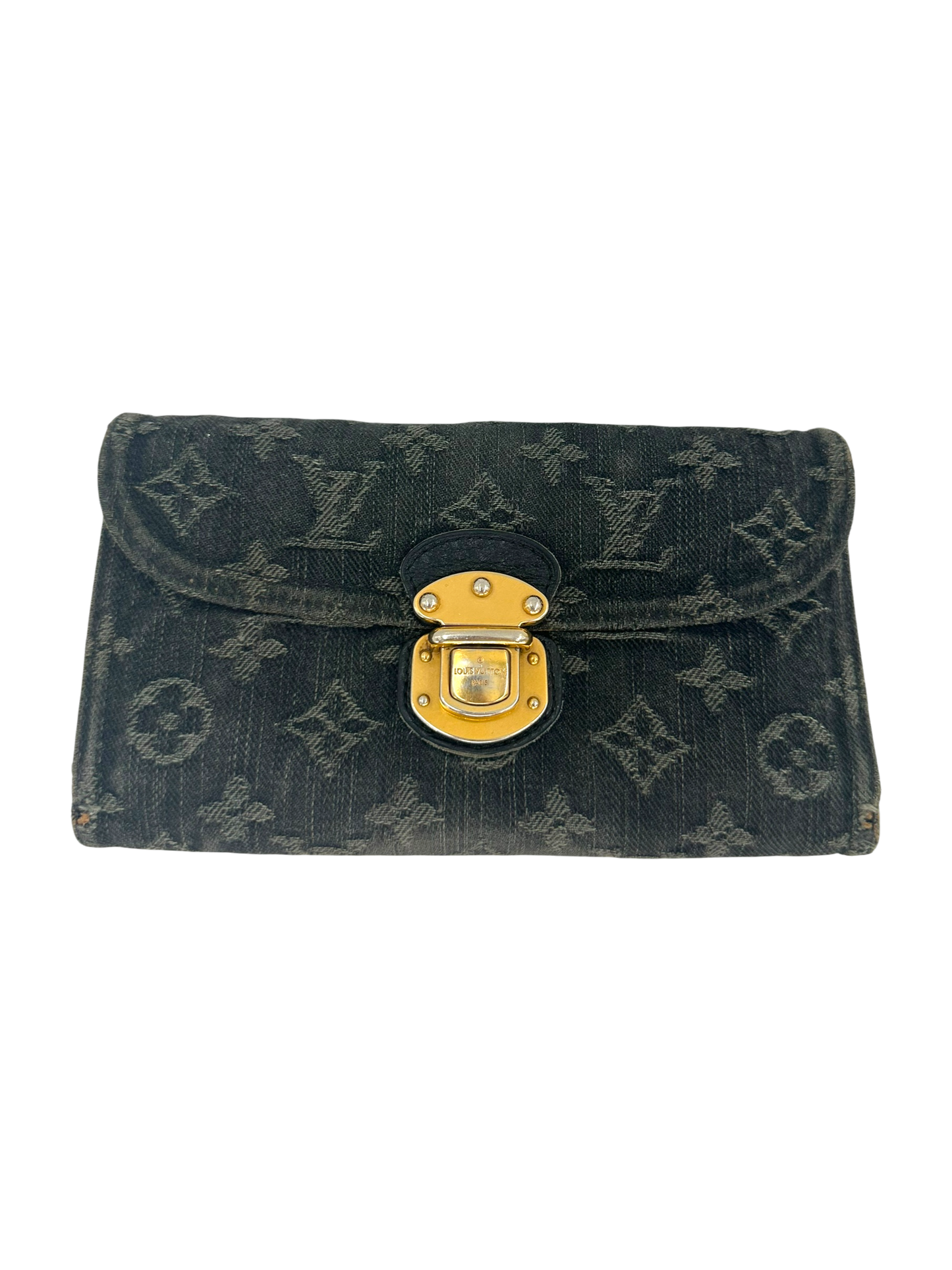 Louis Vuitton denim portefeuille