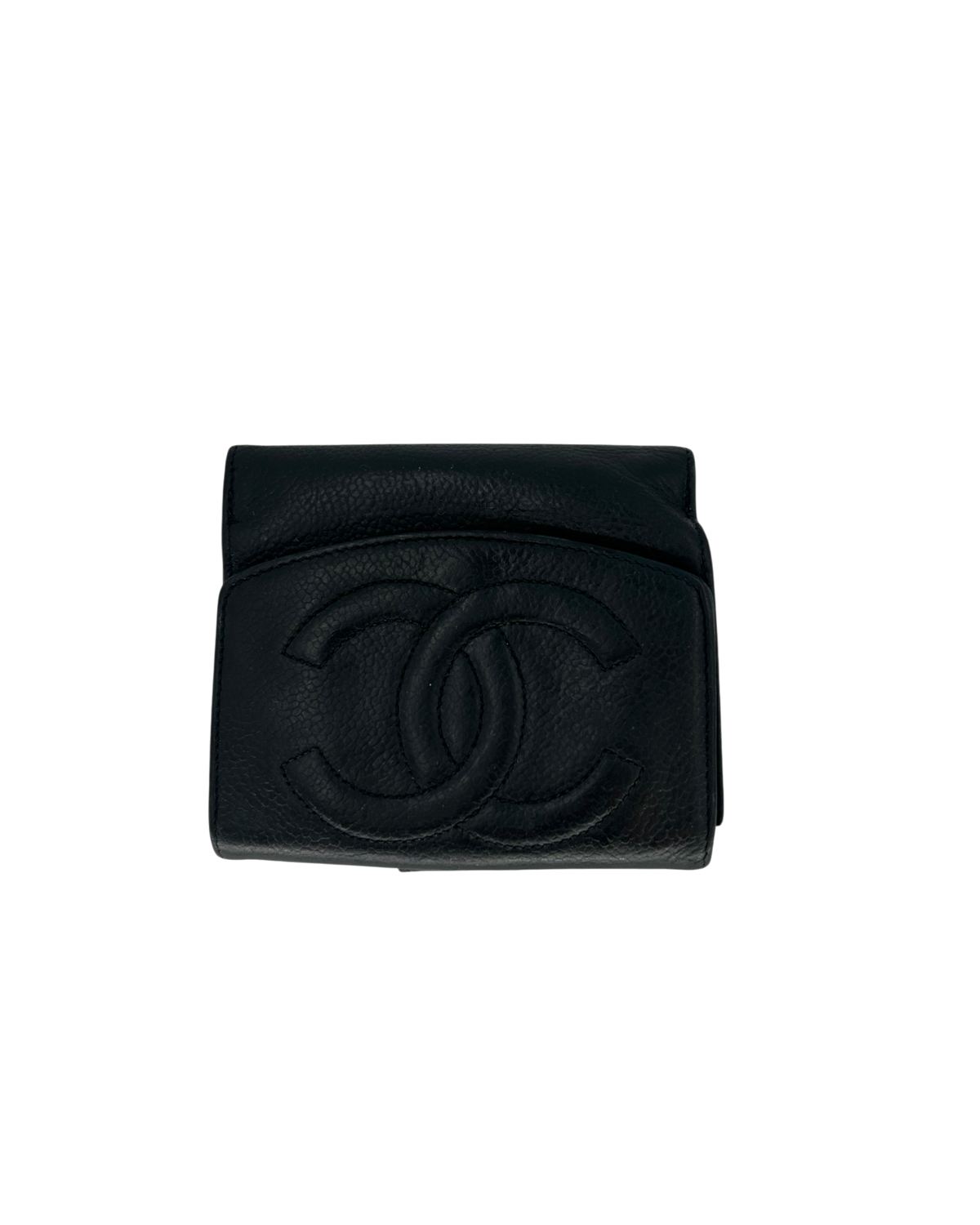 Chanel Porte-monnaie cuir noir