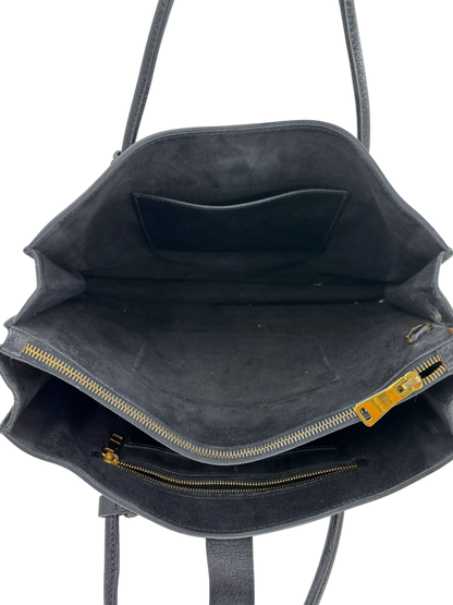 Miu Miu Sac à Main Madras Cuit Noir