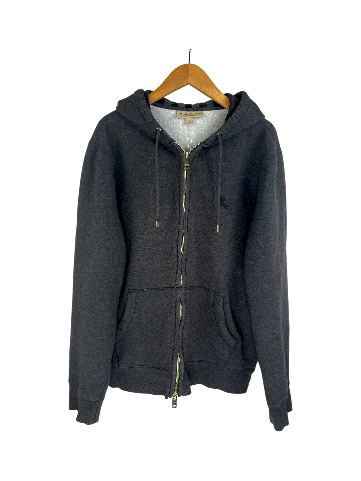 Burberry gilet à capuche