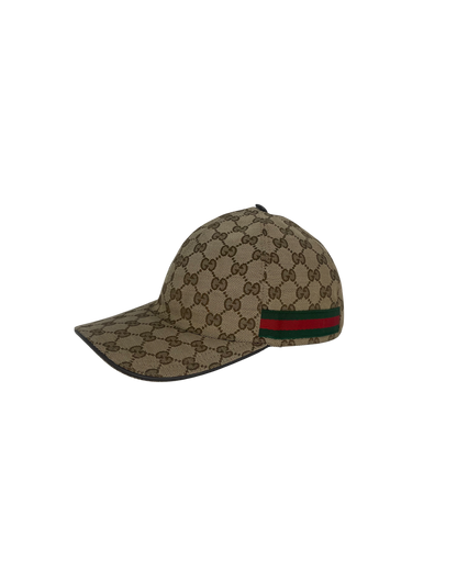 Gucci casquette GG beige