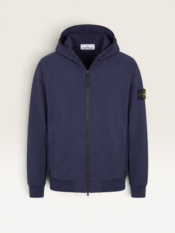 Stone island softshell veste marine