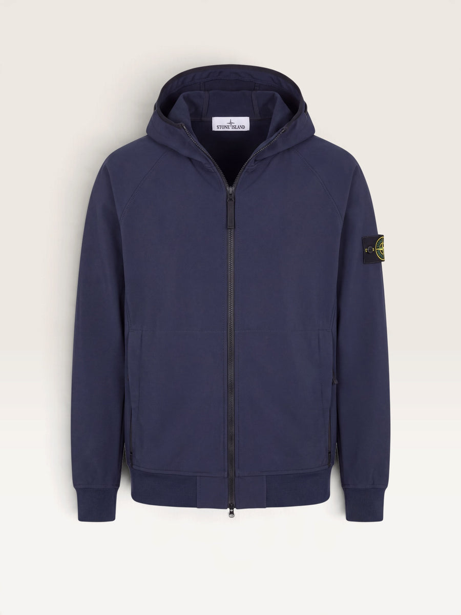 Stone island softshell veste marine