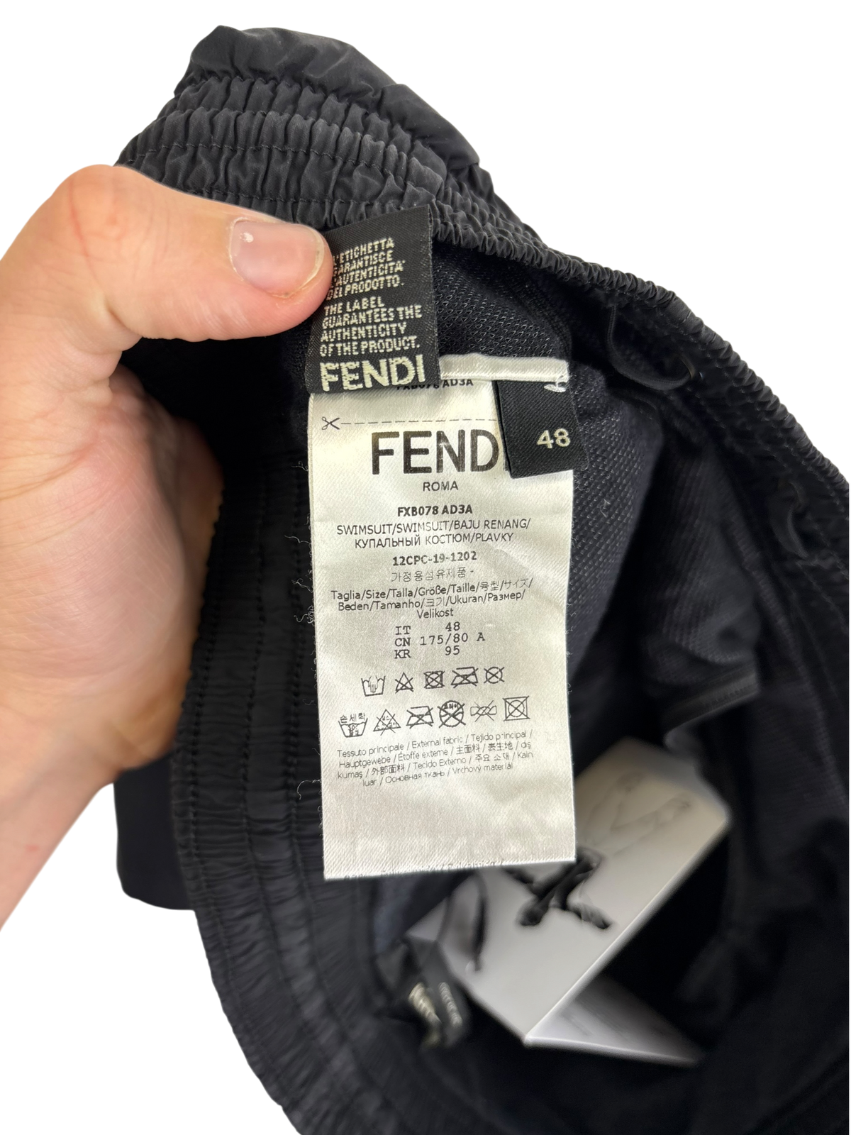 Fendi Short de bain