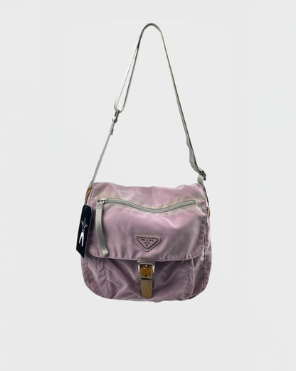 Prada messenger bag / sacoche rose