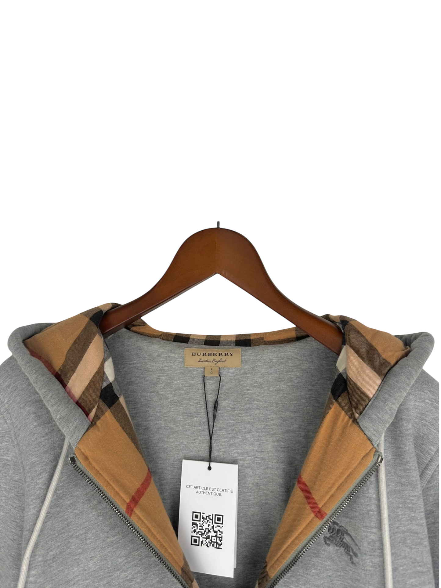 Burberry Gilet à capuche