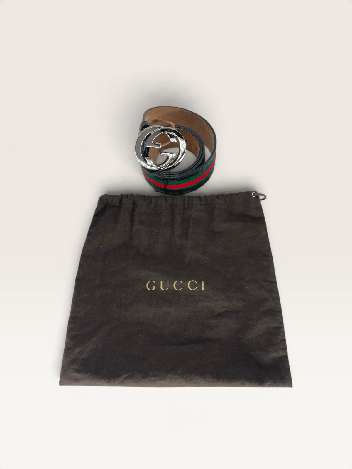 Gucci ceinture bi matière