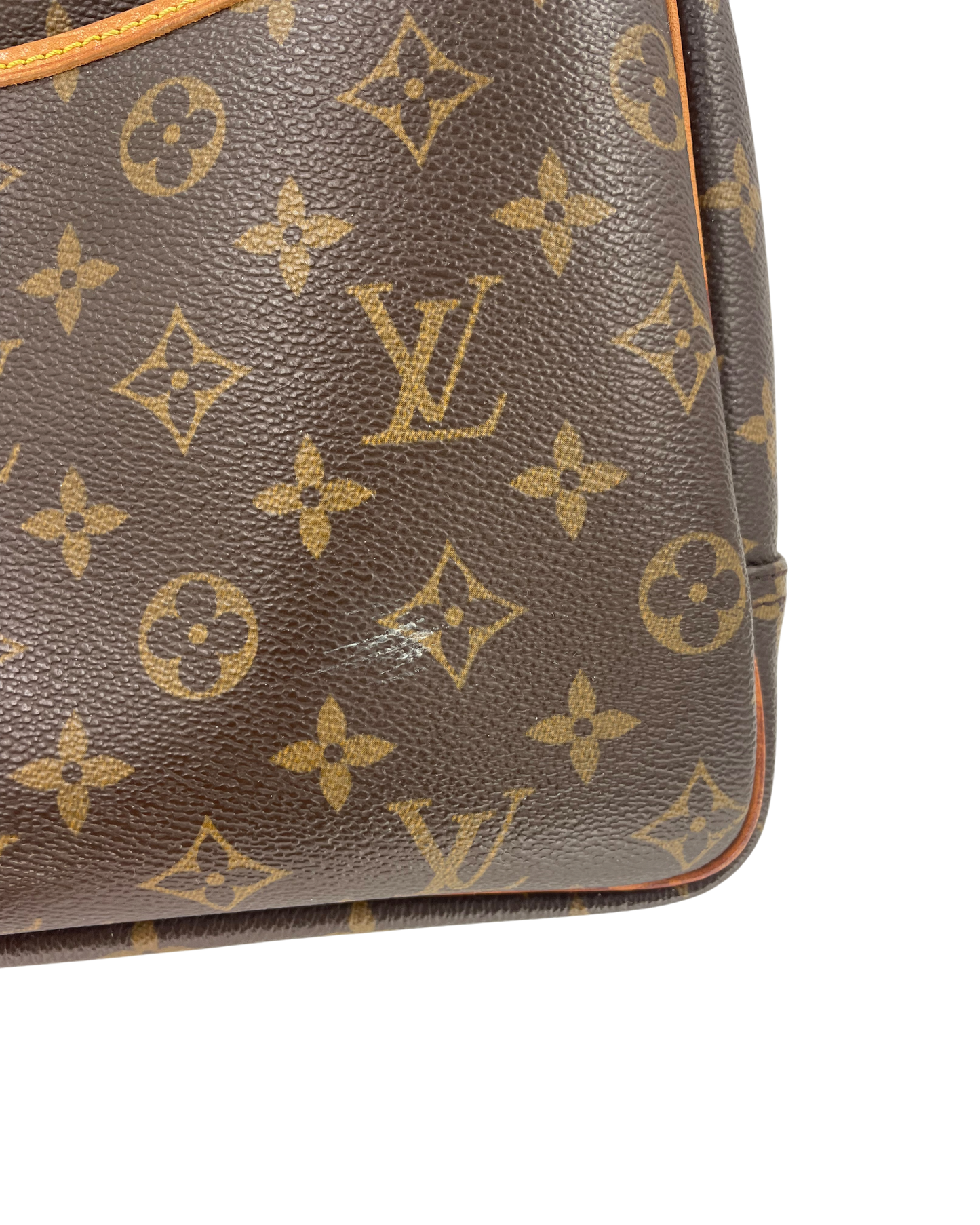 Louis Vuitton sac à main Deauville monogram marron