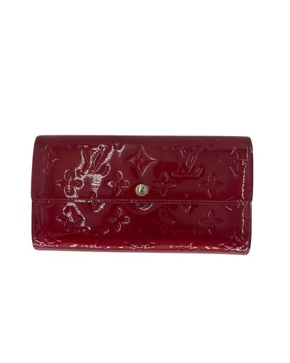 Louis Vuitton Porte-monnaie Sarah cuir vernis