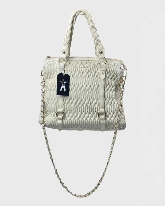 Miu miu matelassé bag