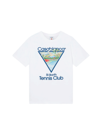 Casablanca t-shirt Tennis club icon