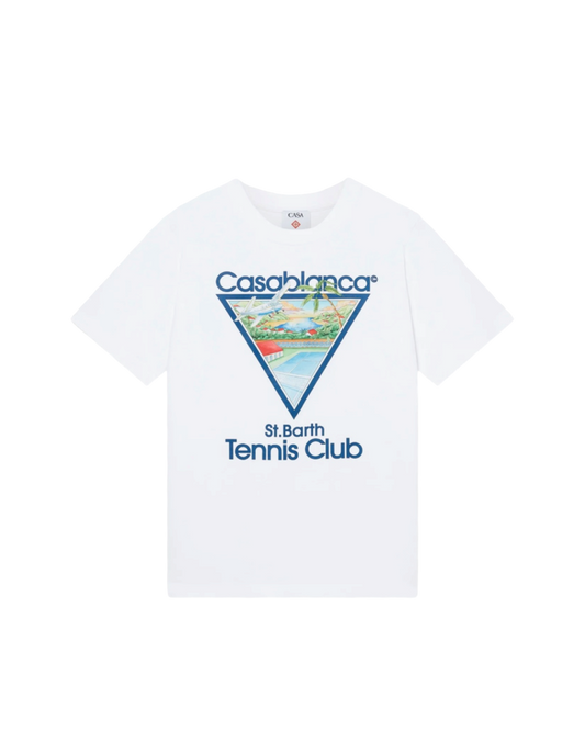 Casablanca t-shirt Tennis club icon