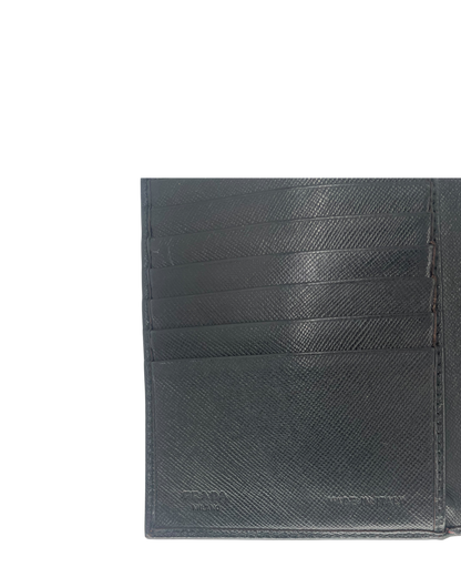 Prada porte-monnaie cuir Safiano