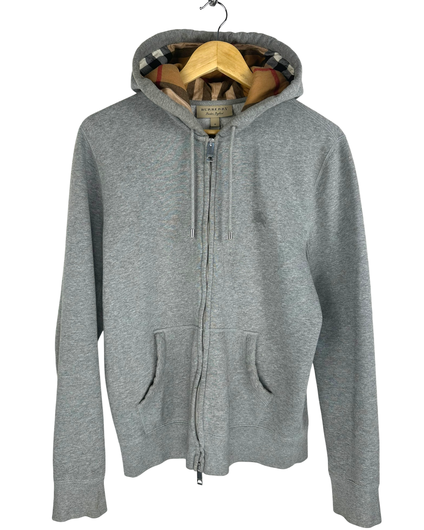 BURBERRY gilet à capuche