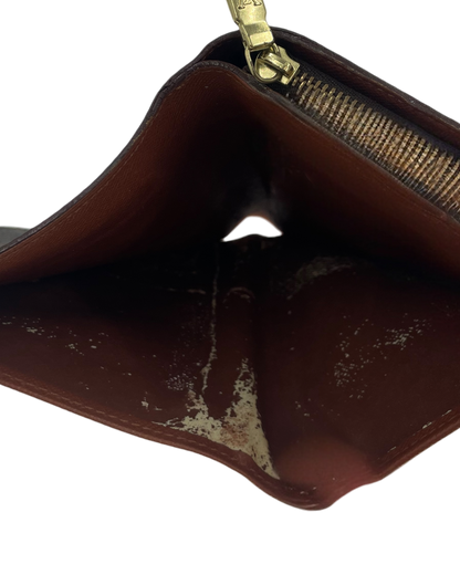Louis Vuitton Porte-monnaie monogram marron