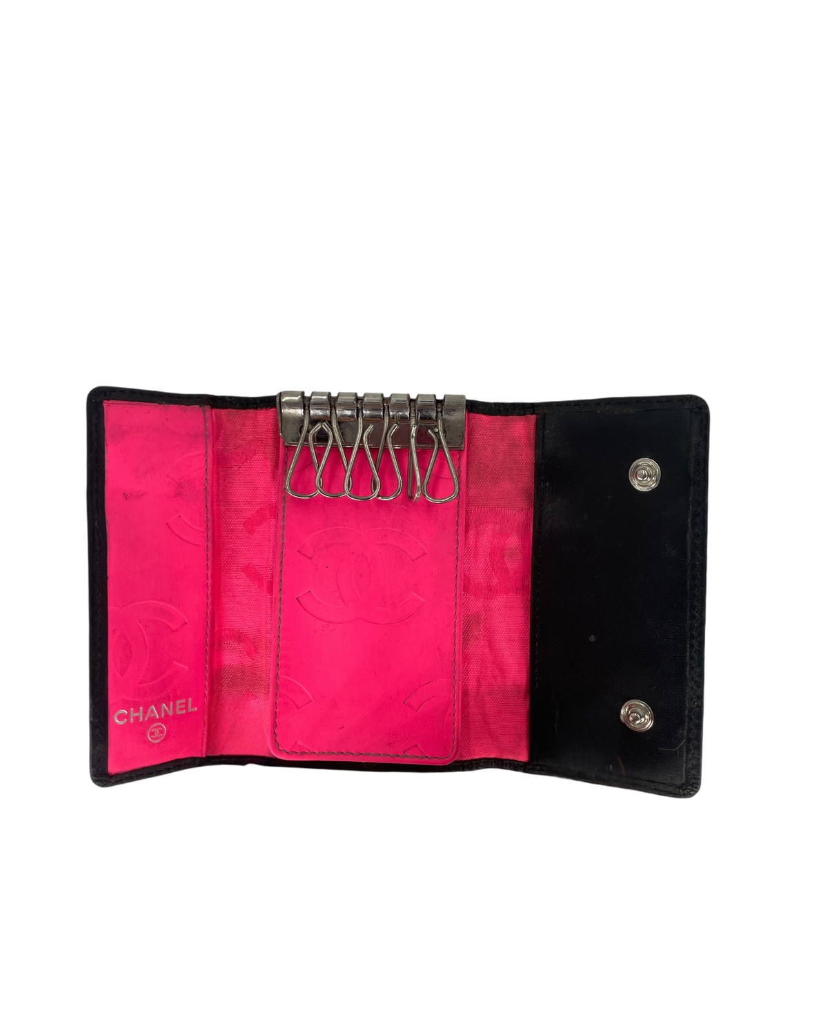 Chanel  Porte-clés Cambon noir