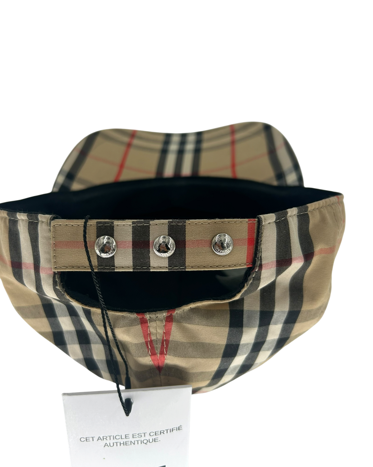 Burberry Casquette Tartan beige