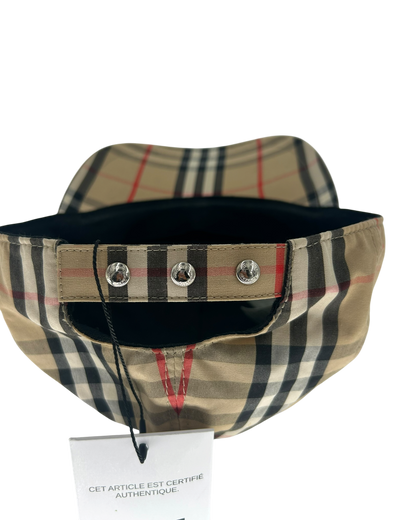 Burberry Casquette Tartan beige