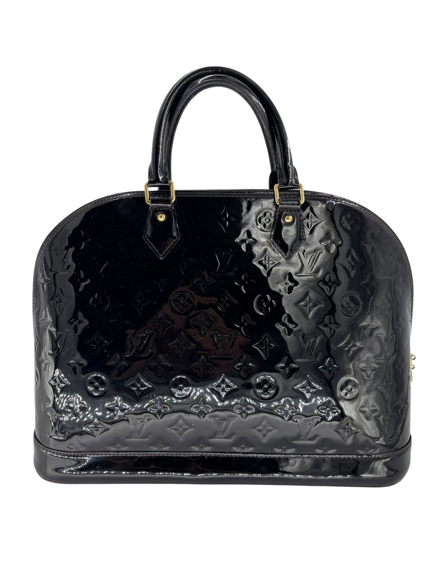 Louis Vuitton Sac à Main Alma GM Cuir Vernis