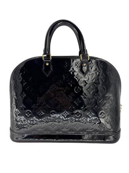 Louis Vuitton Sac à Main Alma GM Cuir Vernis