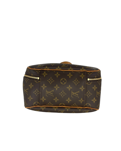 Louis Vuitton Sac à main en cuir marron