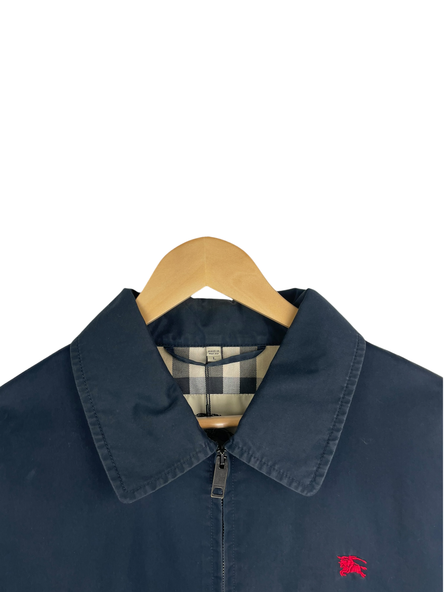 Burberry veste intérieur tartan