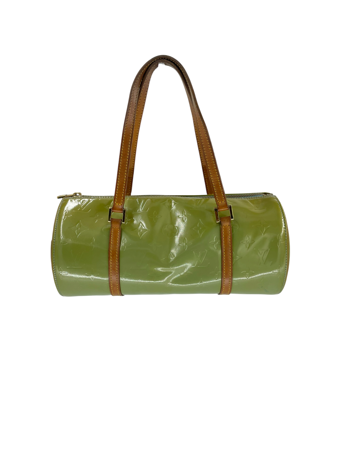 Louis Vuitton sac à main Papillon cuir vernis