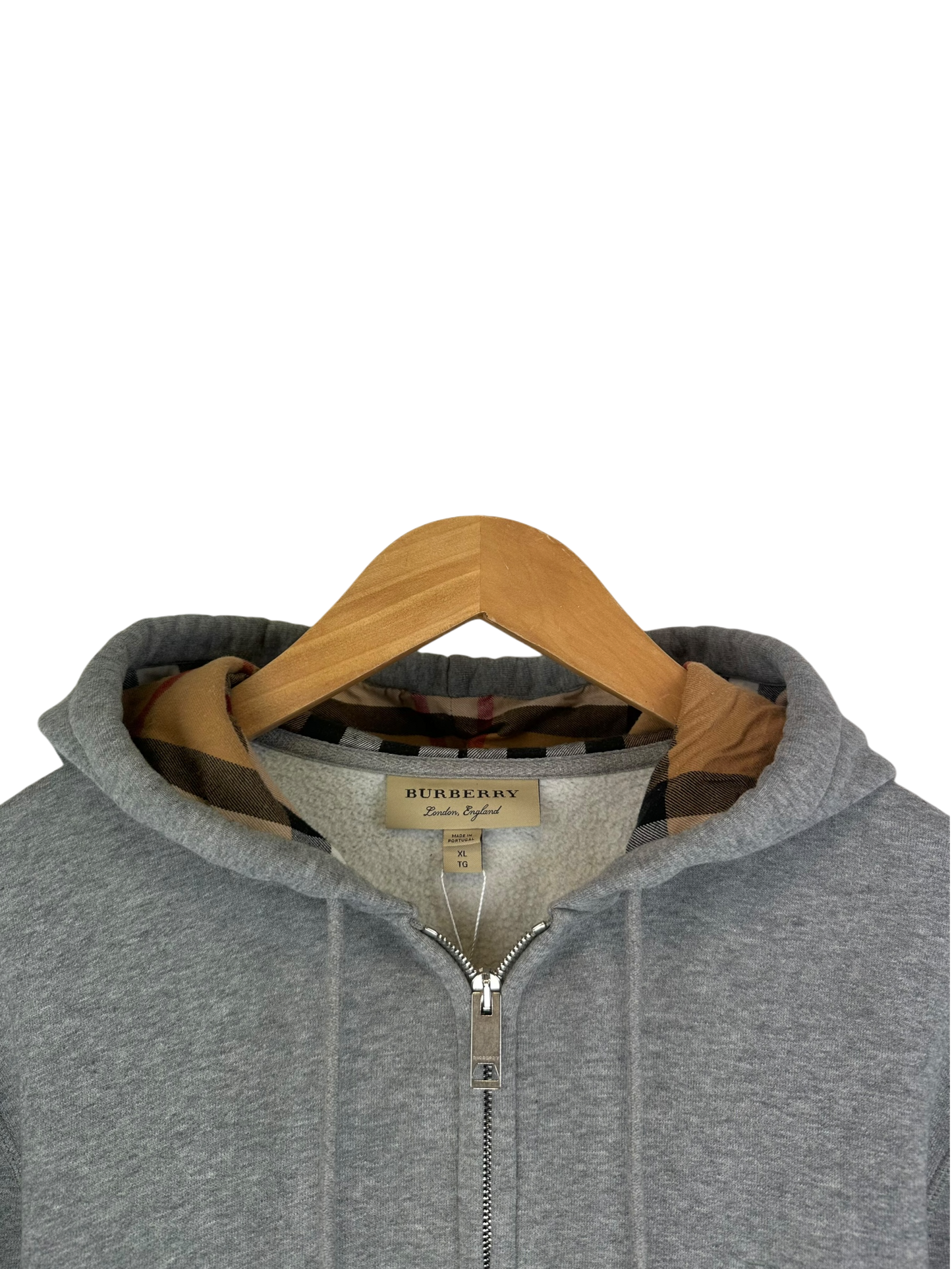 Burberry gilet à capuche