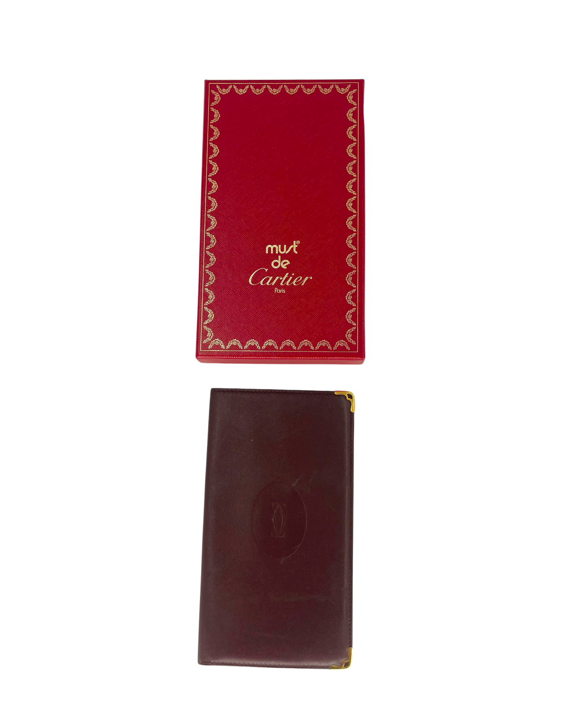 Cartier Portefeuille en cuir