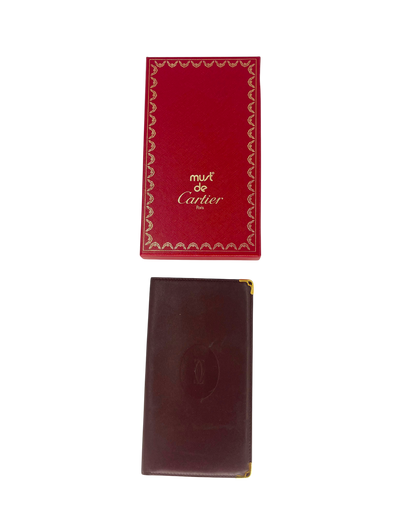 Cartier Portefeuille en cuir