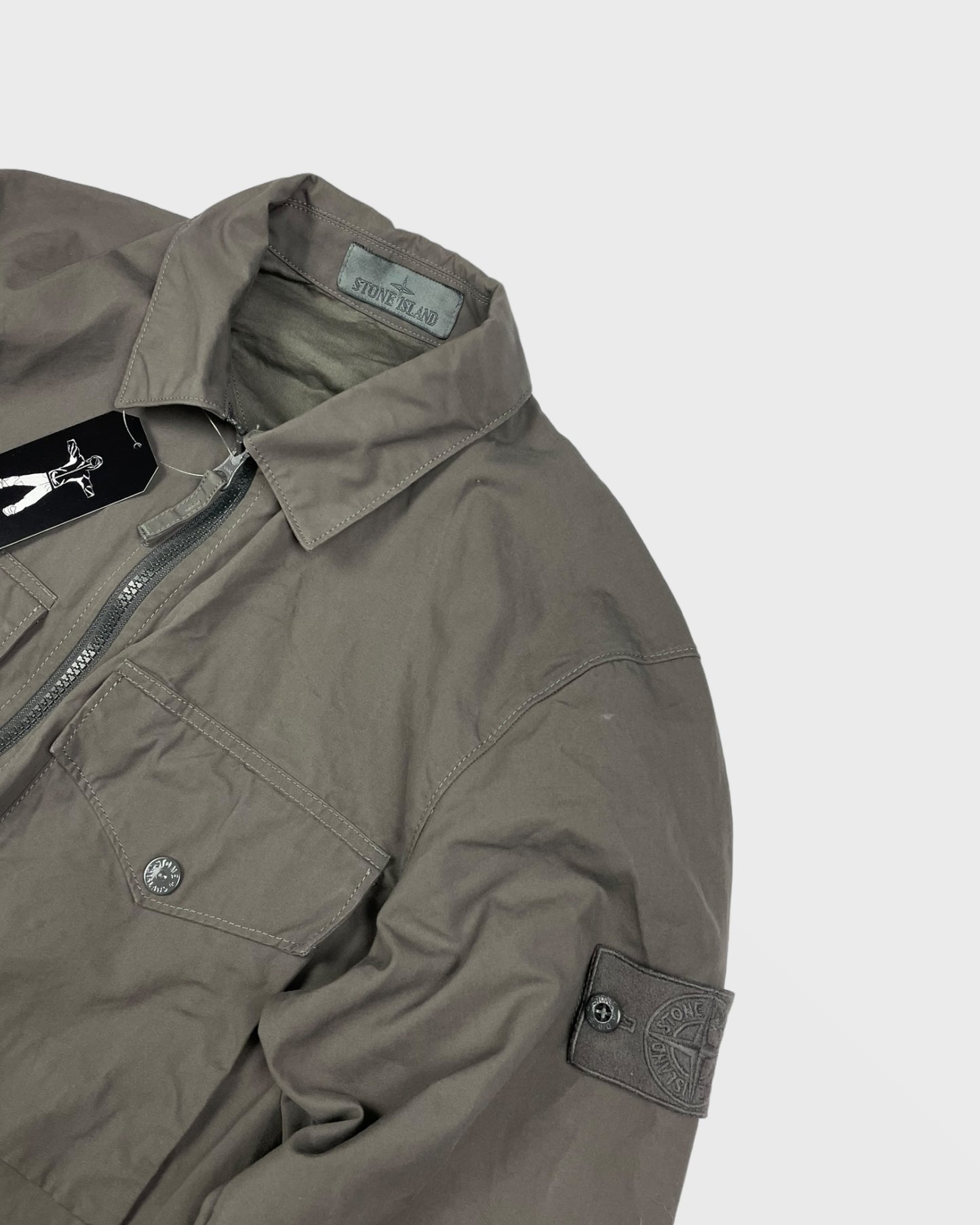 Stone island ghost overshirt / sur chemise (S)