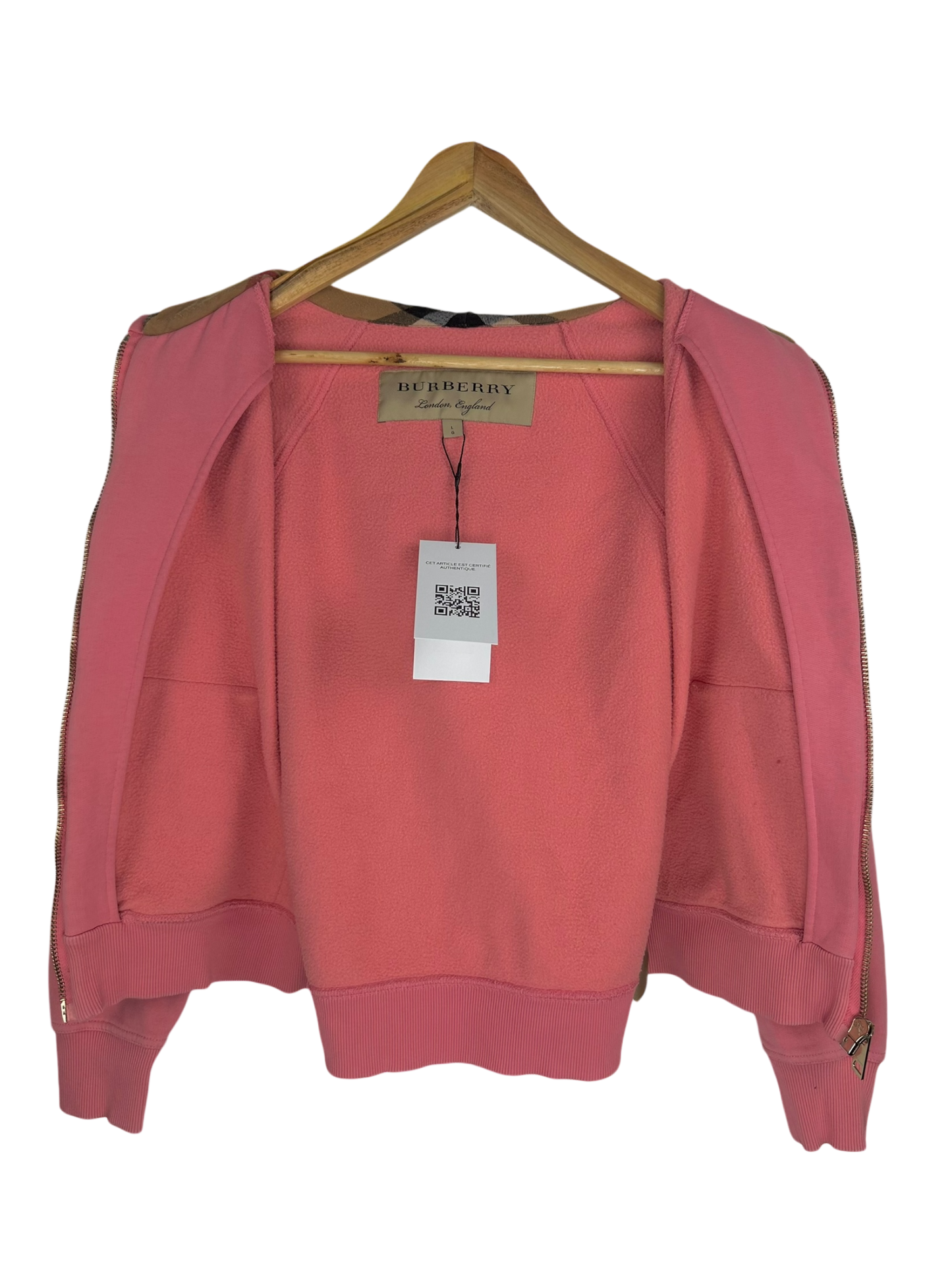 Burberry Gilet à capuche