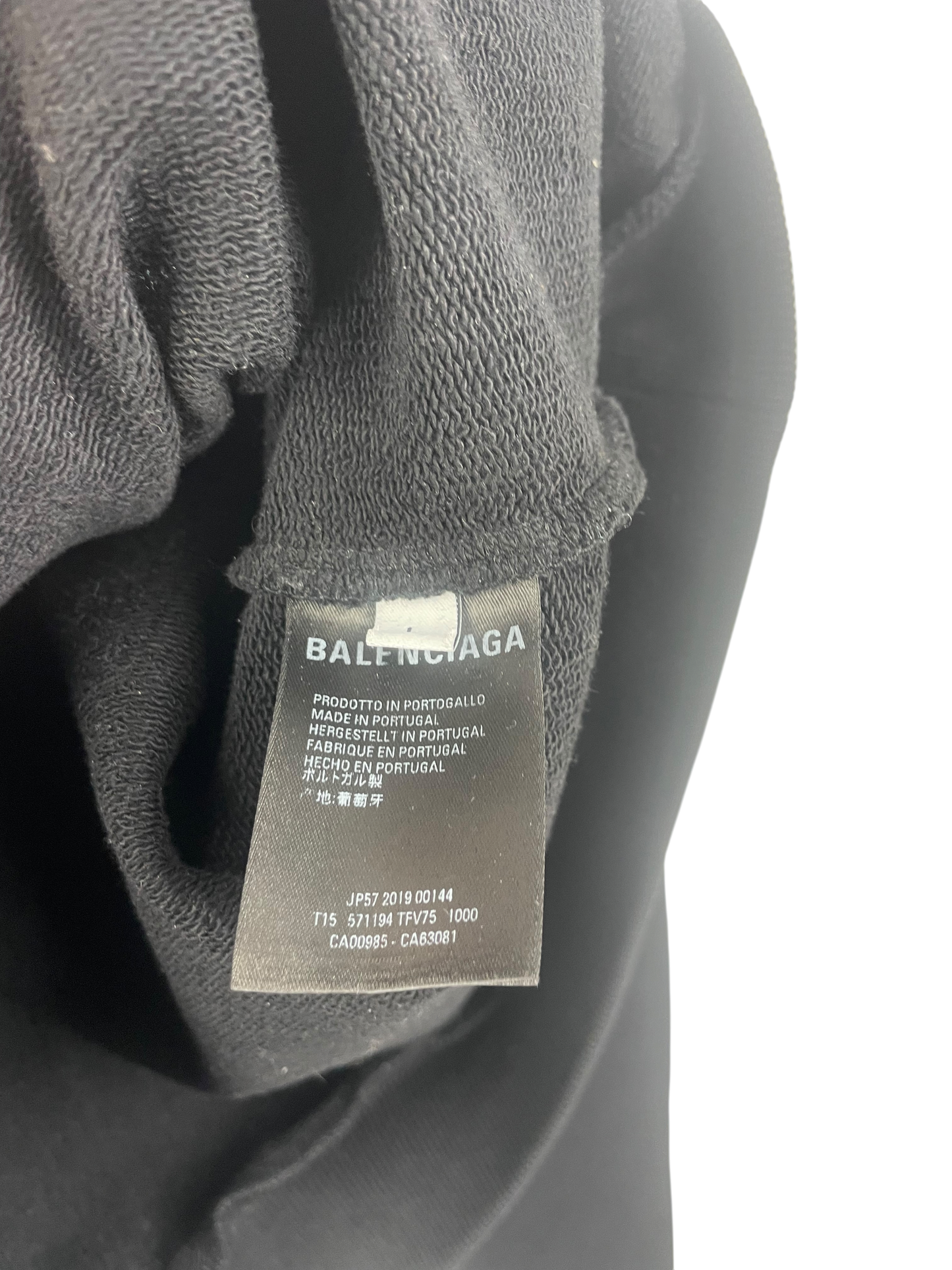 Balenciaga pull à capuche